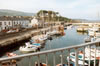 Close up of Carnlough Harbour.